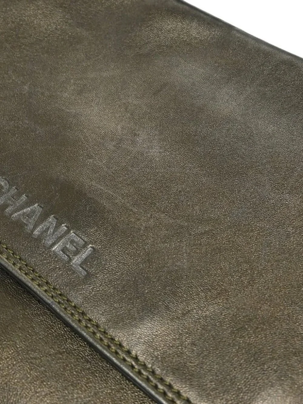 Chanel Brown Lamsskin Shoulder Bag